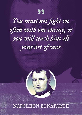 You must not fight too
