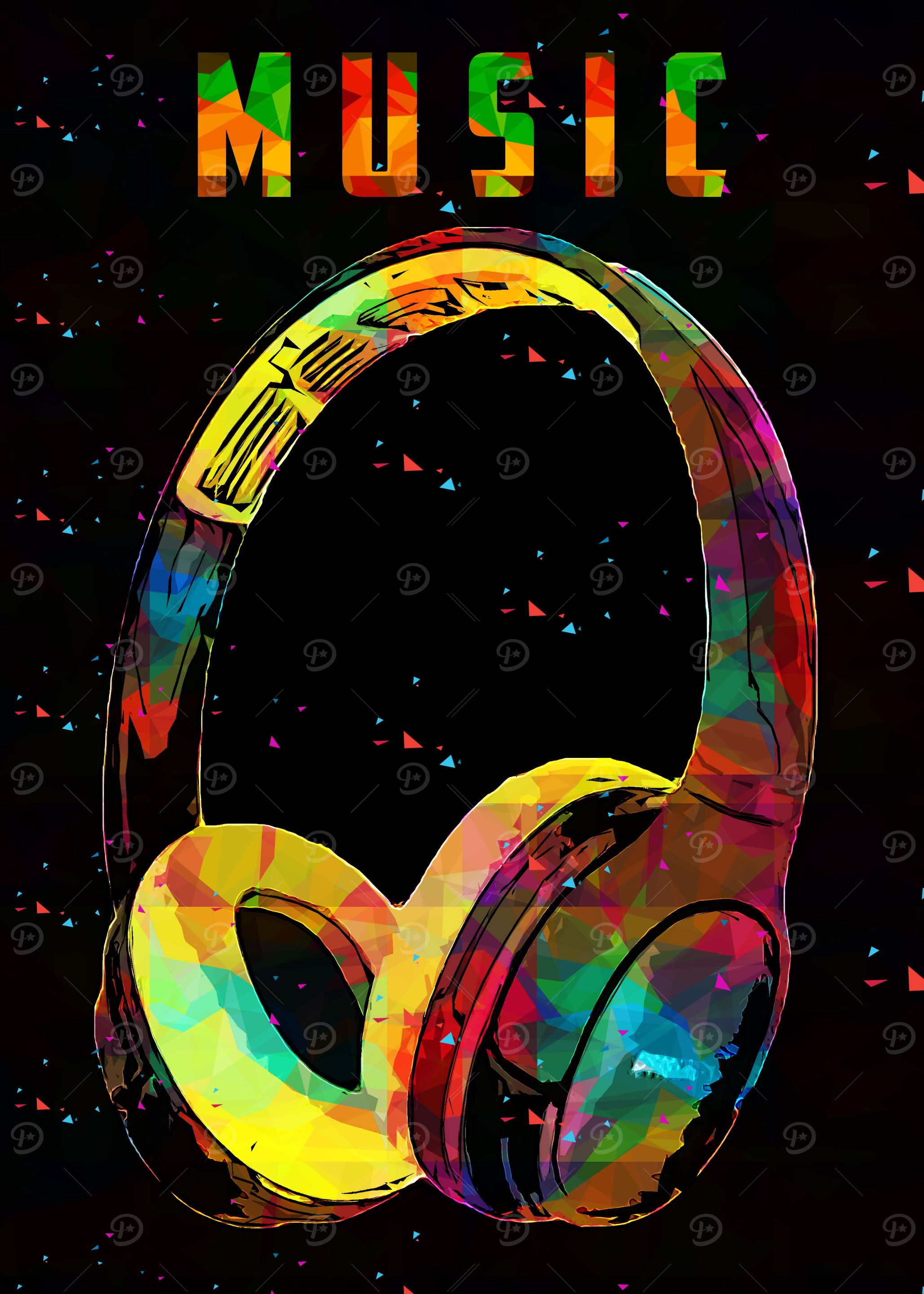 vintage music poster