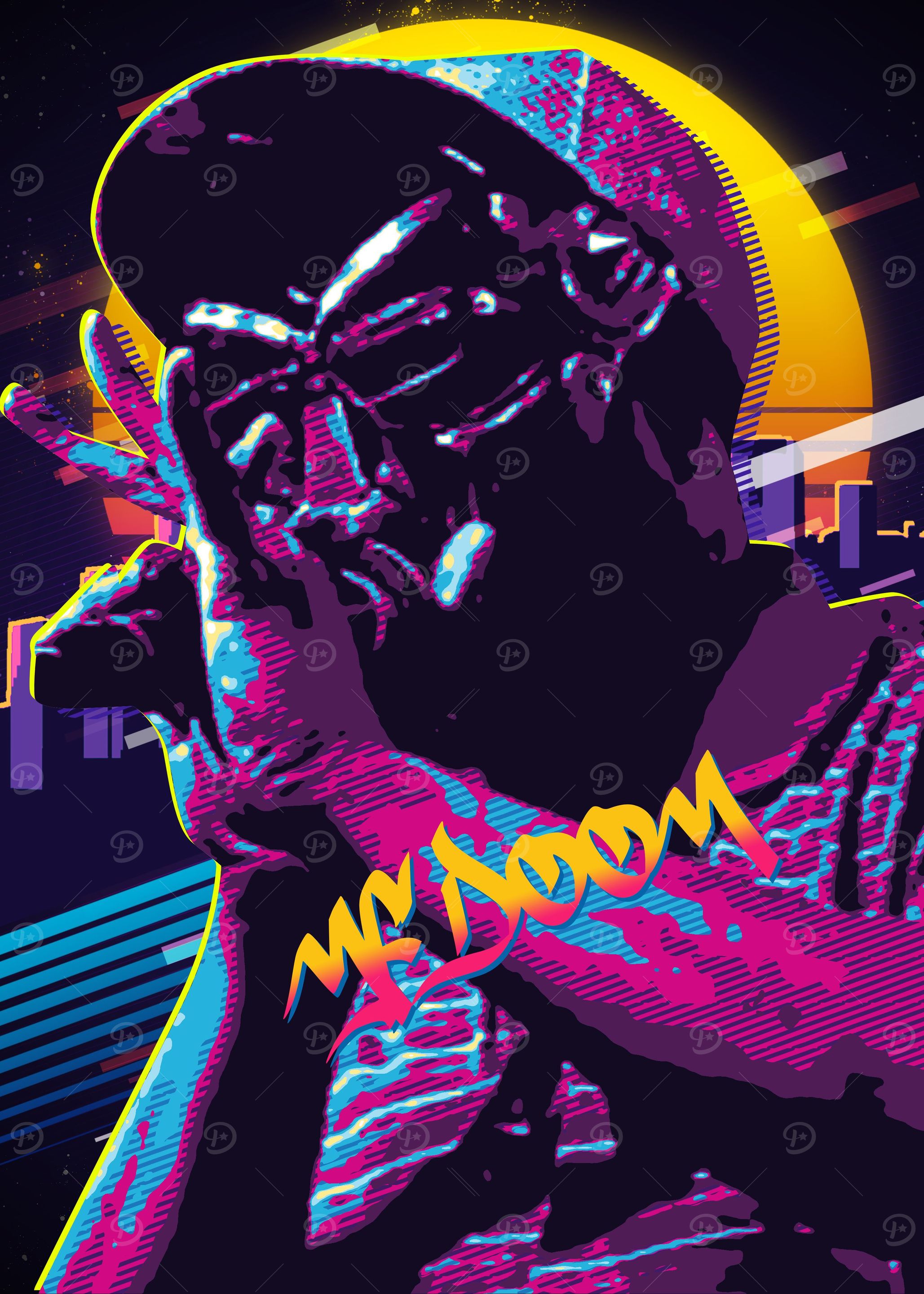 MF doom Retro 80s