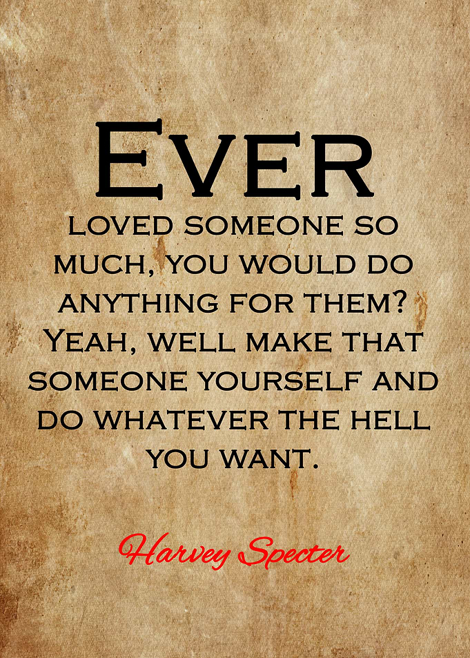 harvey specter quotes