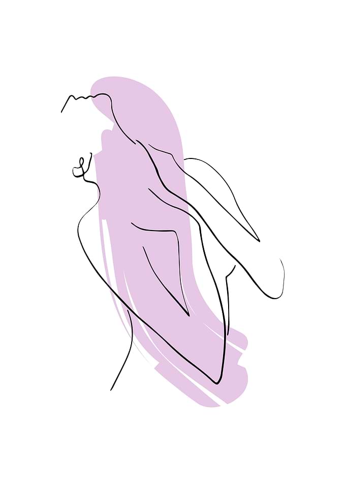WOMAN BODY LINE 4