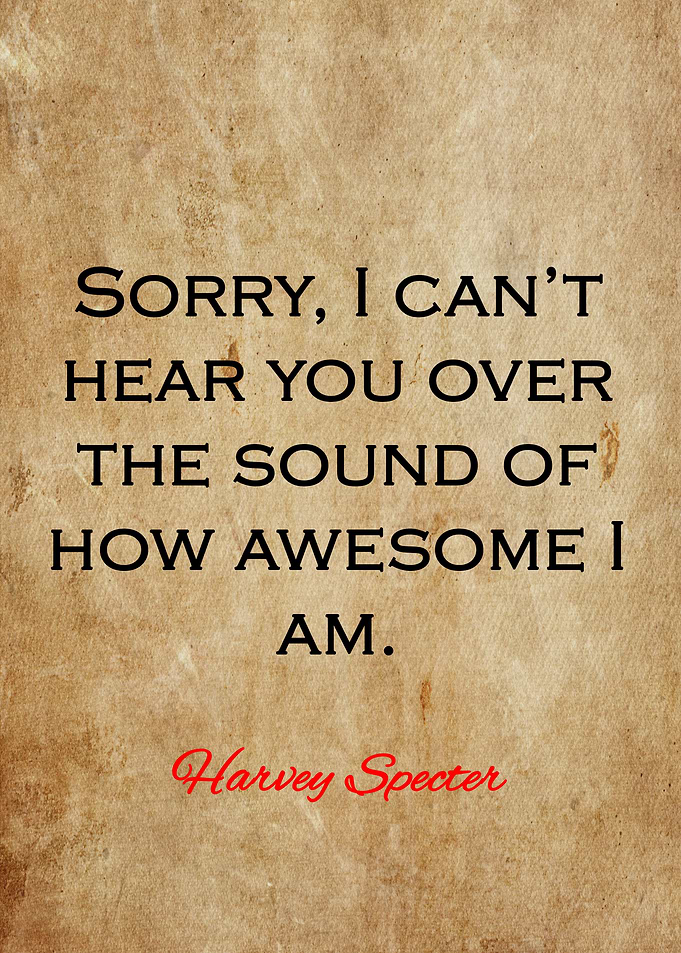 harvey specter quotes