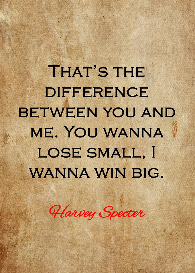 harvey specter quotes