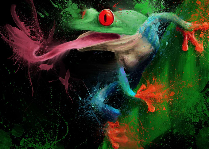 Hungry Frog