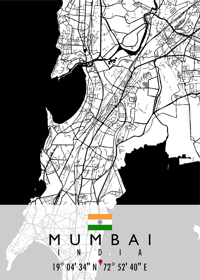 MUMBAI MAP INDIA