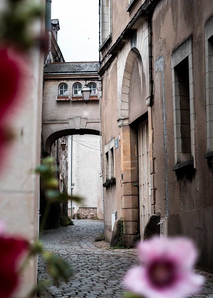 A street in Angers