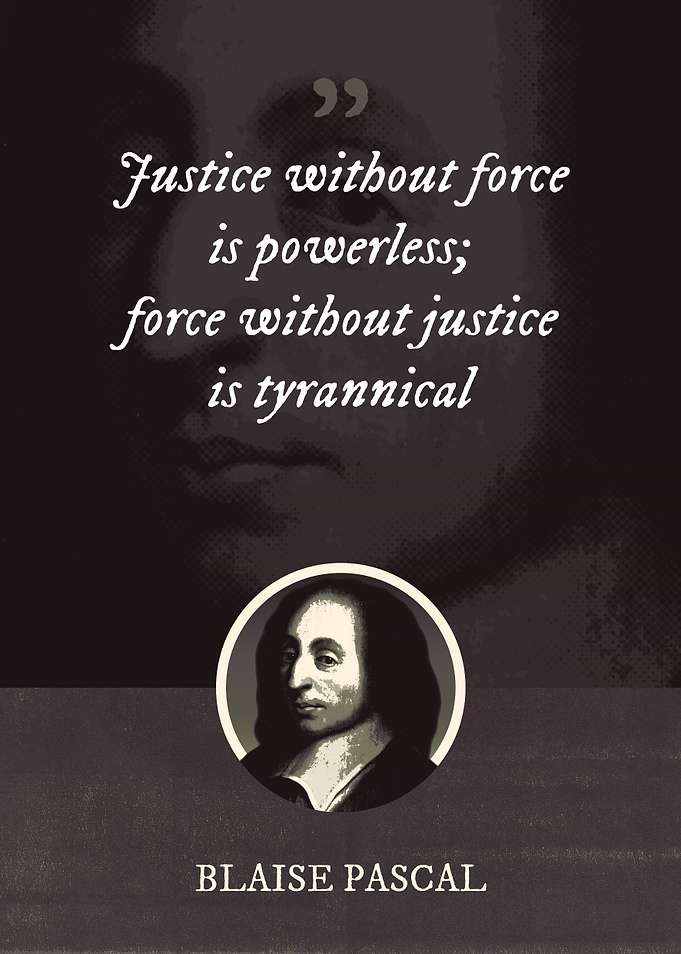 Justice without force is