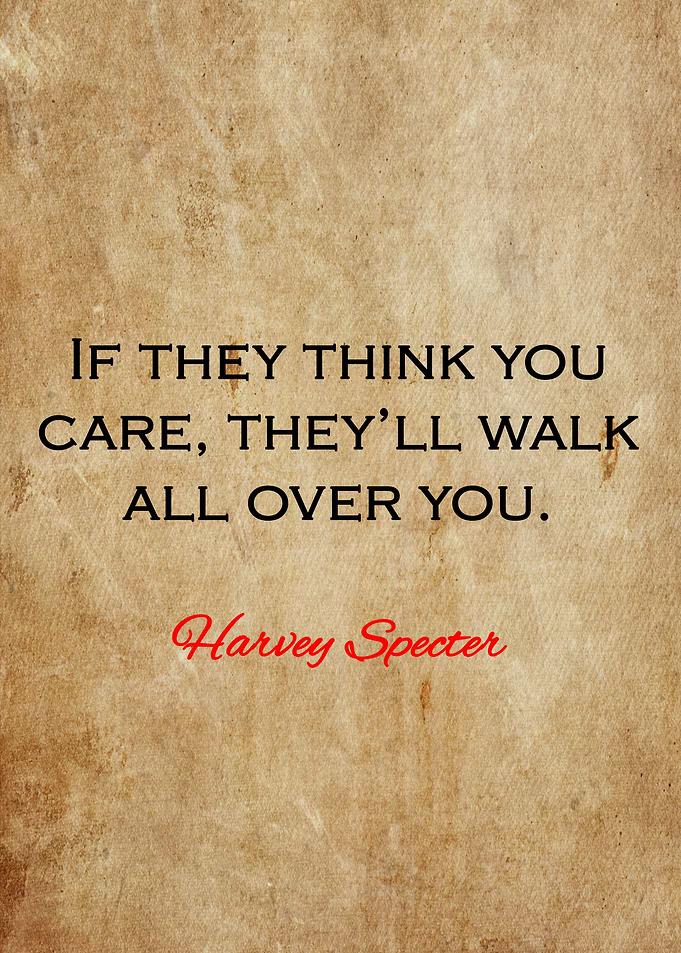 harvey specter quotes