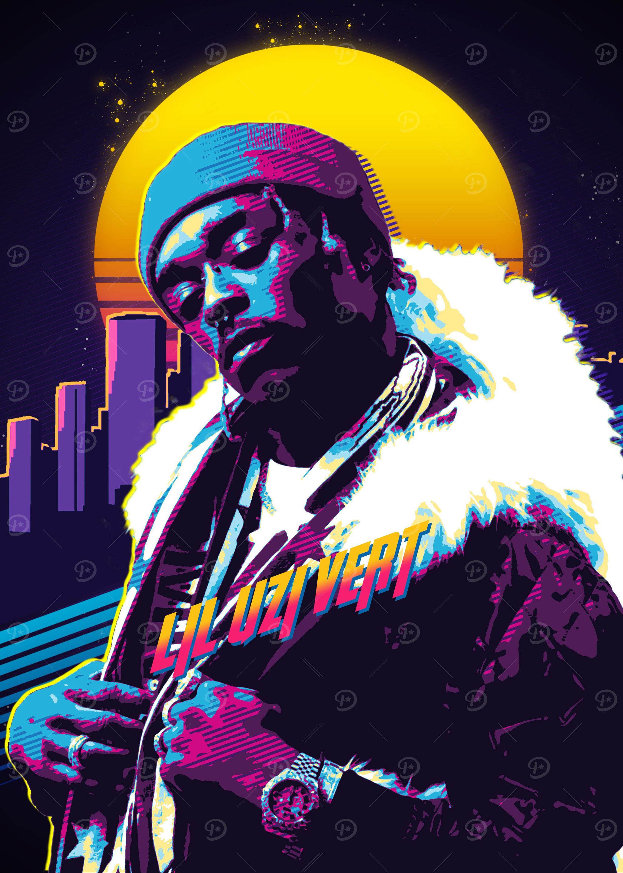 lil uzi vert retro 80s
