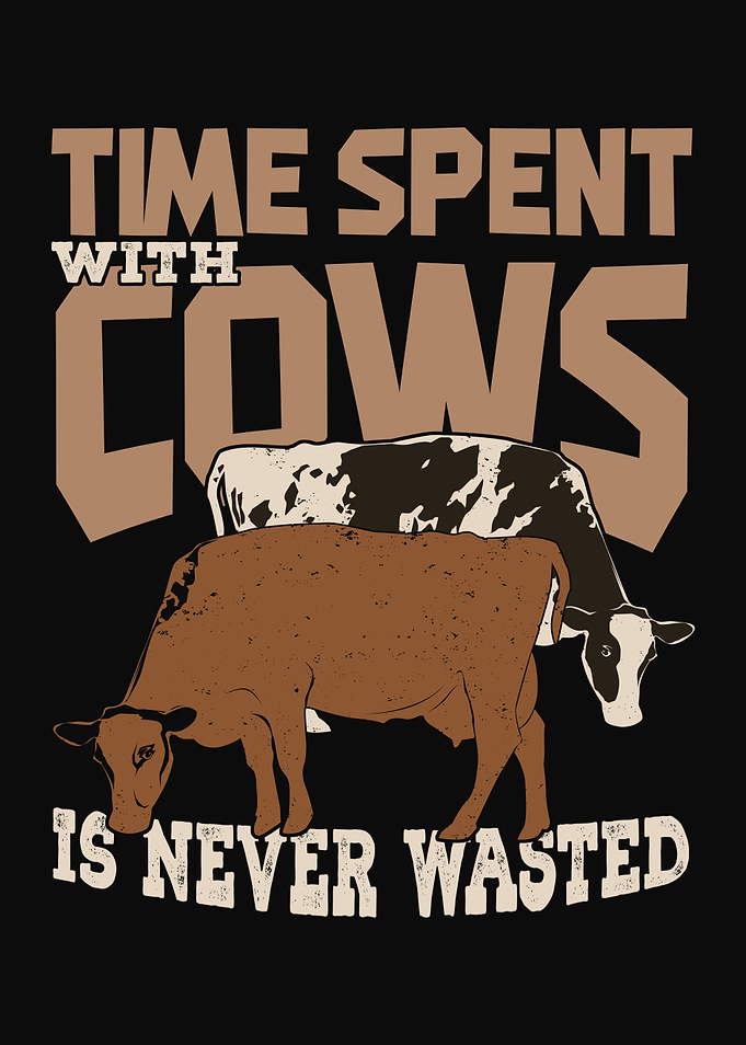 Cow Animal Lover Design