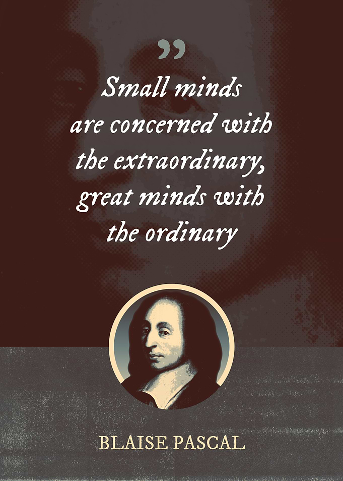 Small minds are concerned