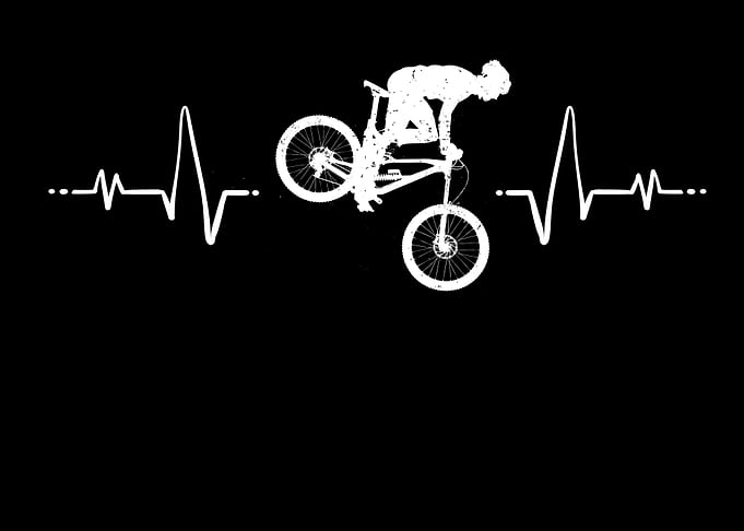 Retro Downhill Mountian