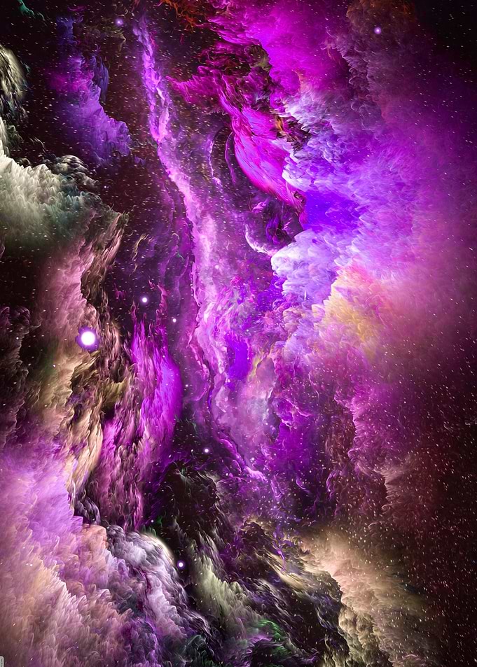 Space Colors Nebula