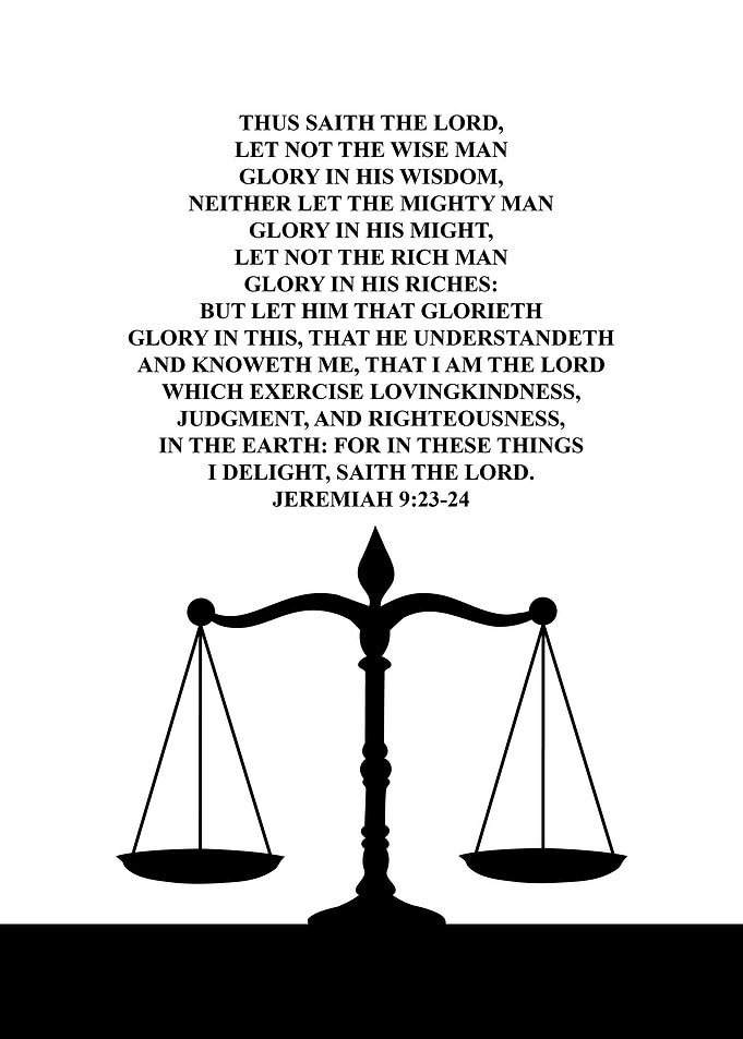 Jeremiah 9 23 24