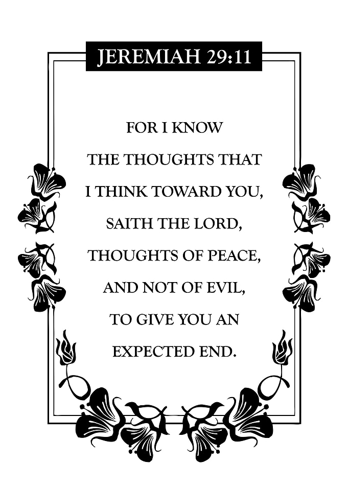 Jeremiah 29 11