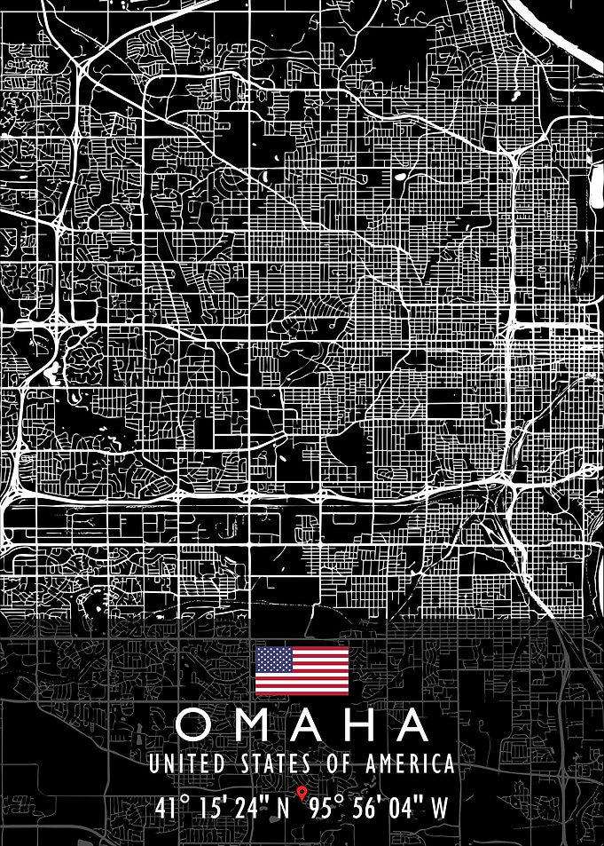 OMAHA MAP USA