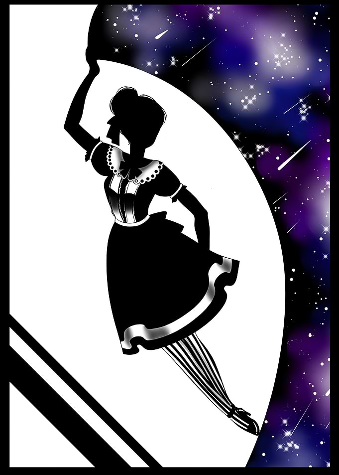silhouette figure