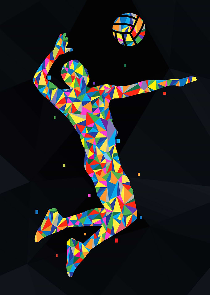 Volleyball Player Wpap
