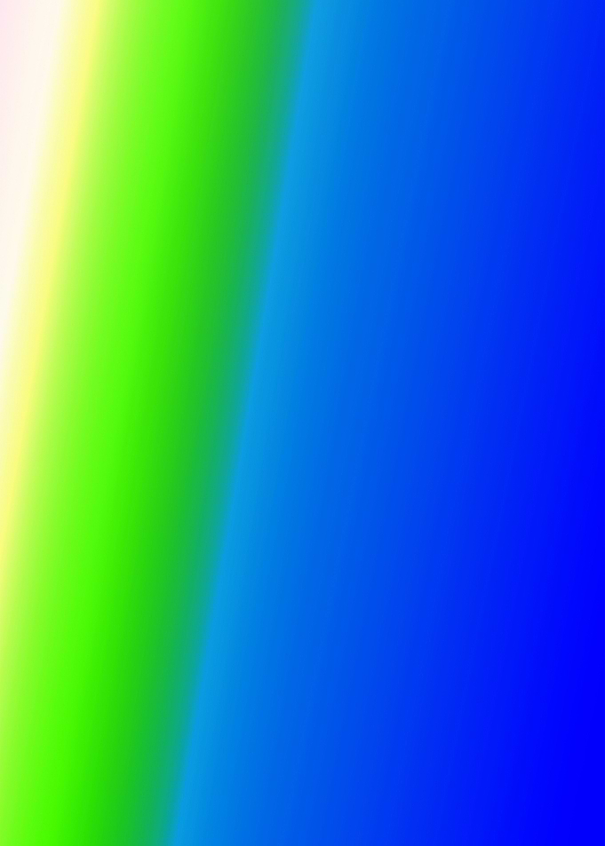 BLUE GREEN YELLOW ABSTRACT