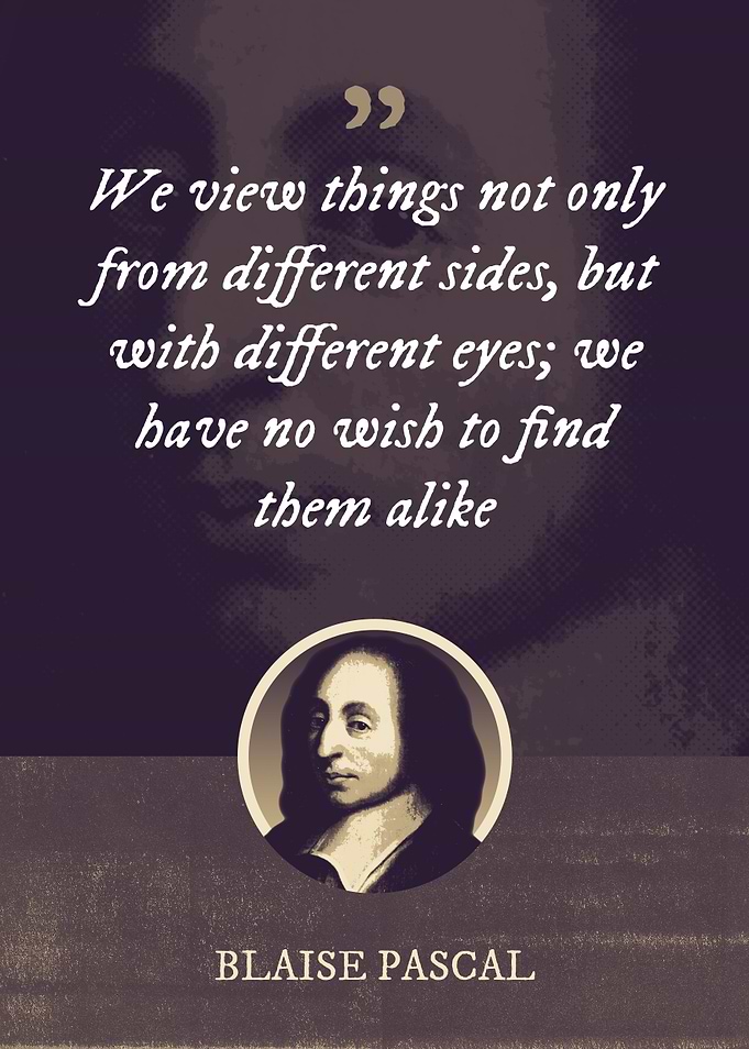 We view things not only