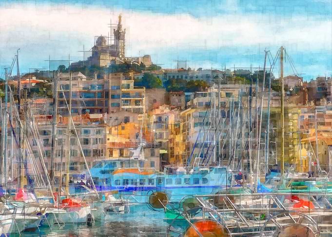 Marseille Le Vieux port 0
