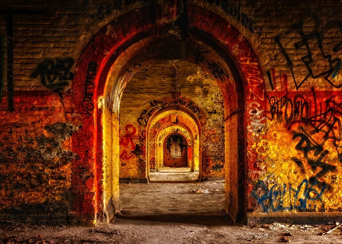 Graffiti vandalism