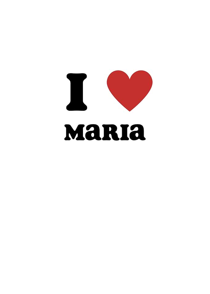 I Love Maria