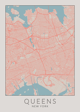 New York Queens Map
