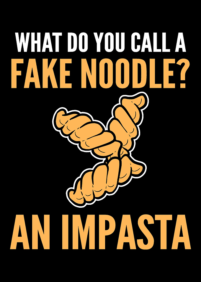 Fake noodle Italian Chef G