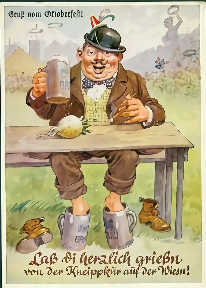 Oktoberfest Beer Vintage