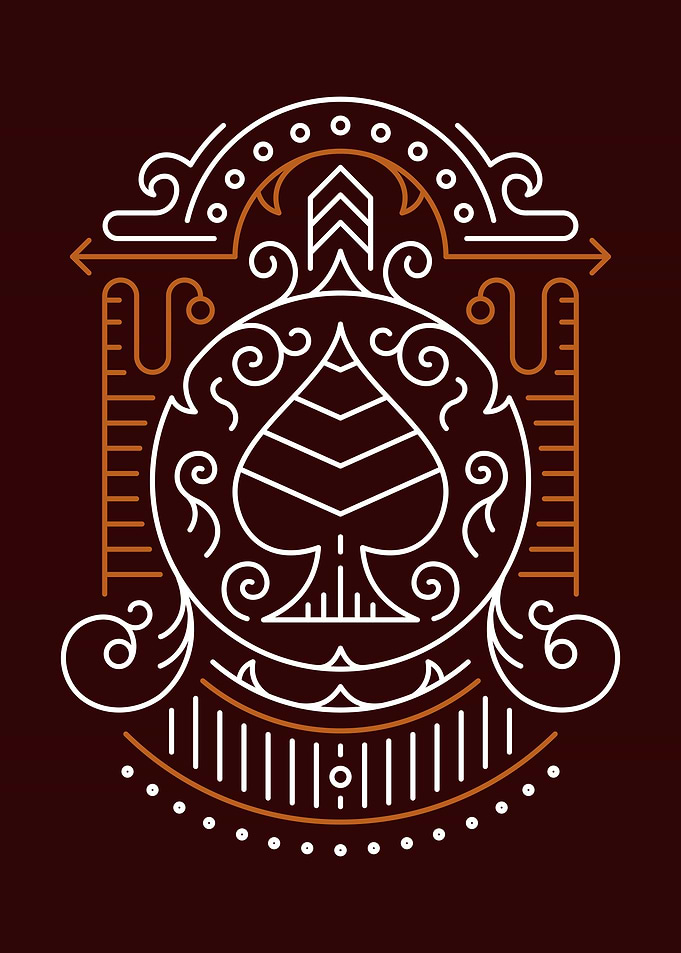 Ace of Spades Decorative 2