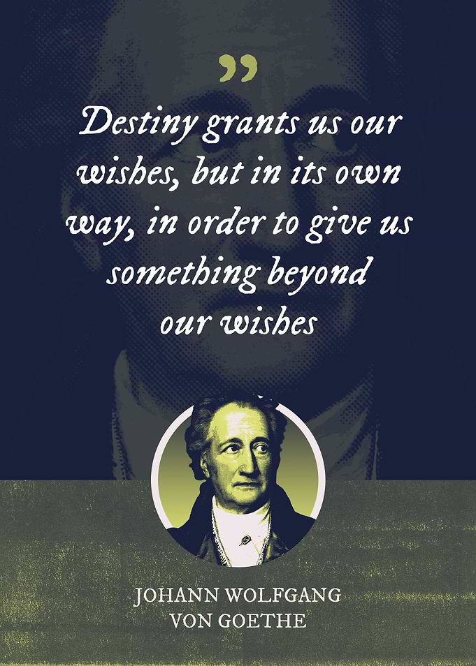 Destiny grants us our