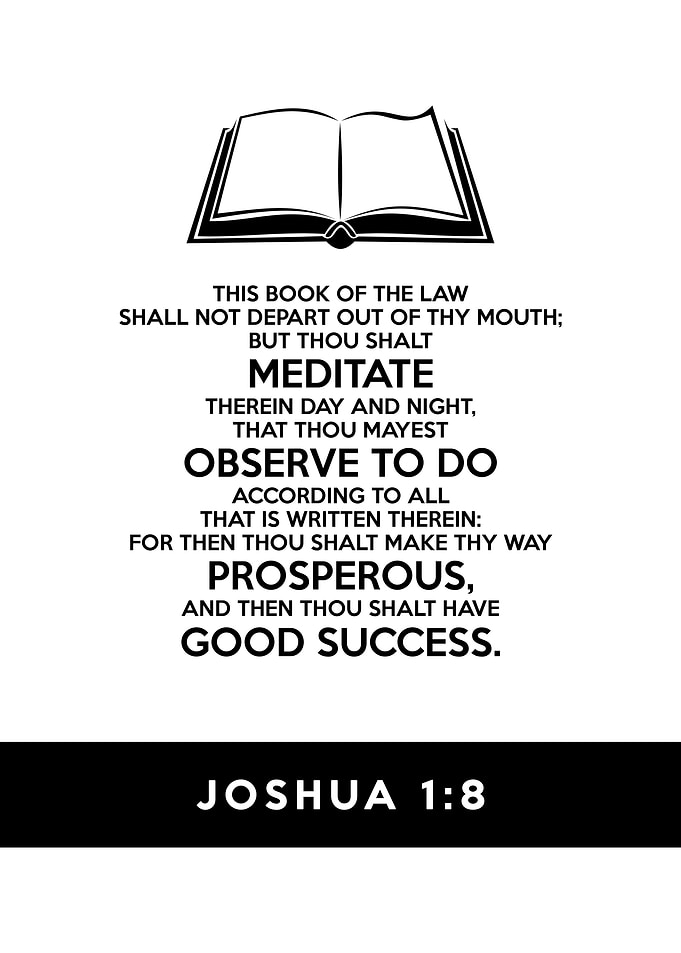 Joshua 1 8