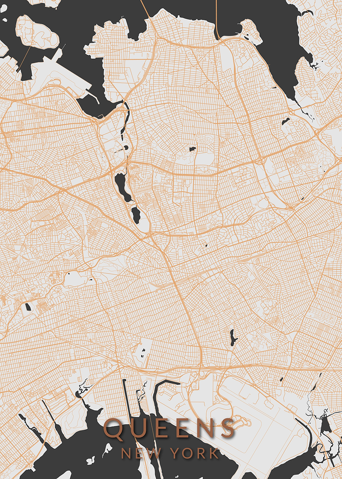 New York City Queens Map