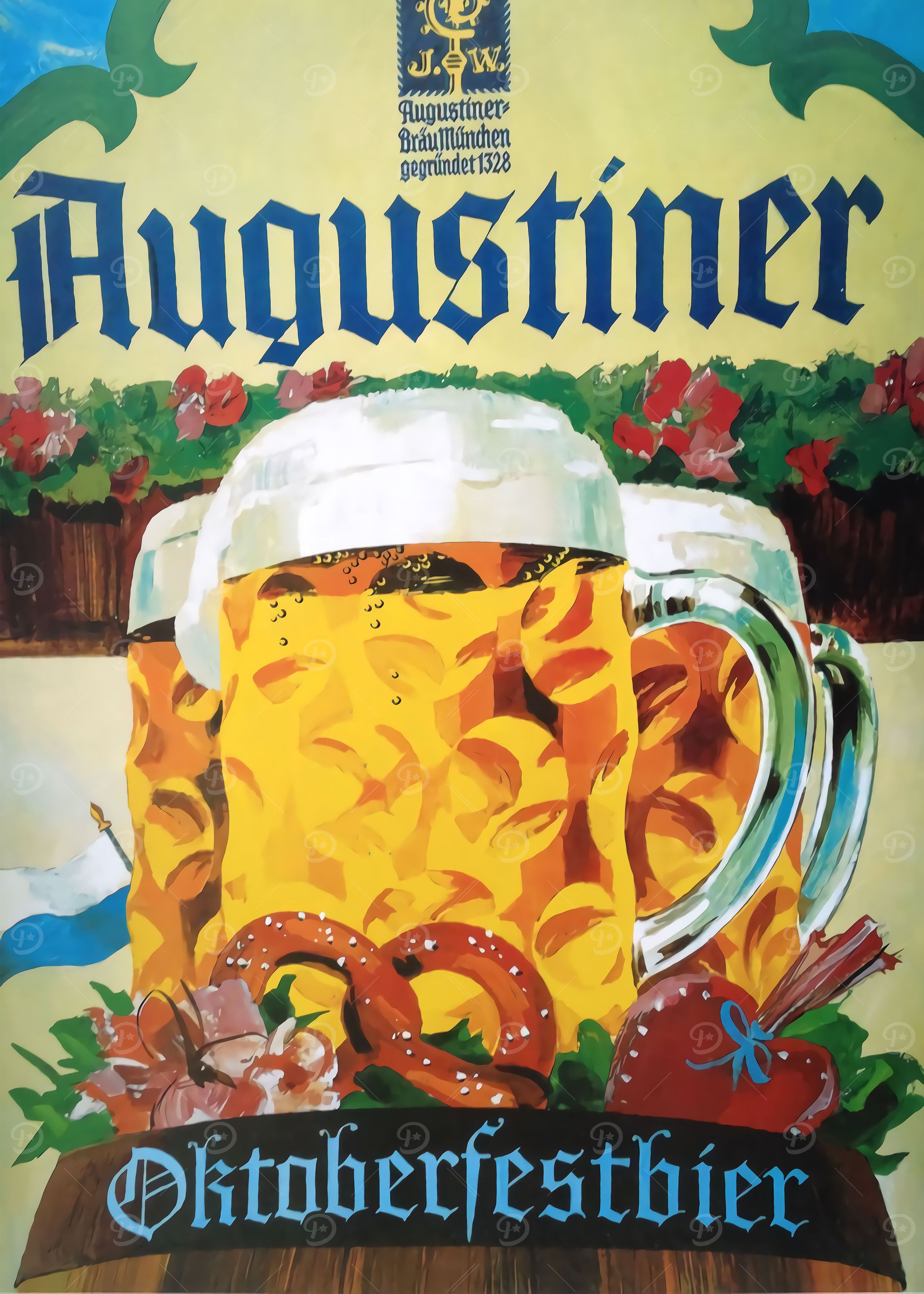 Vintage Retro Beer