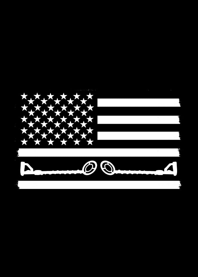 American Flag Dirt Fishing