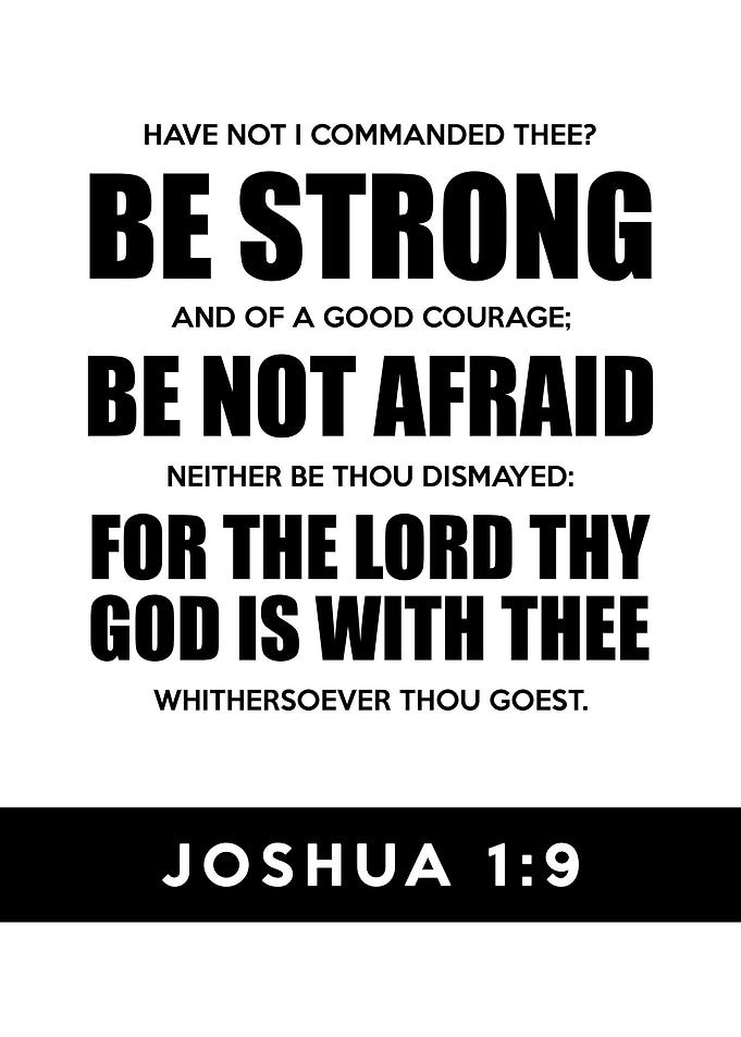 Joshua 1 9