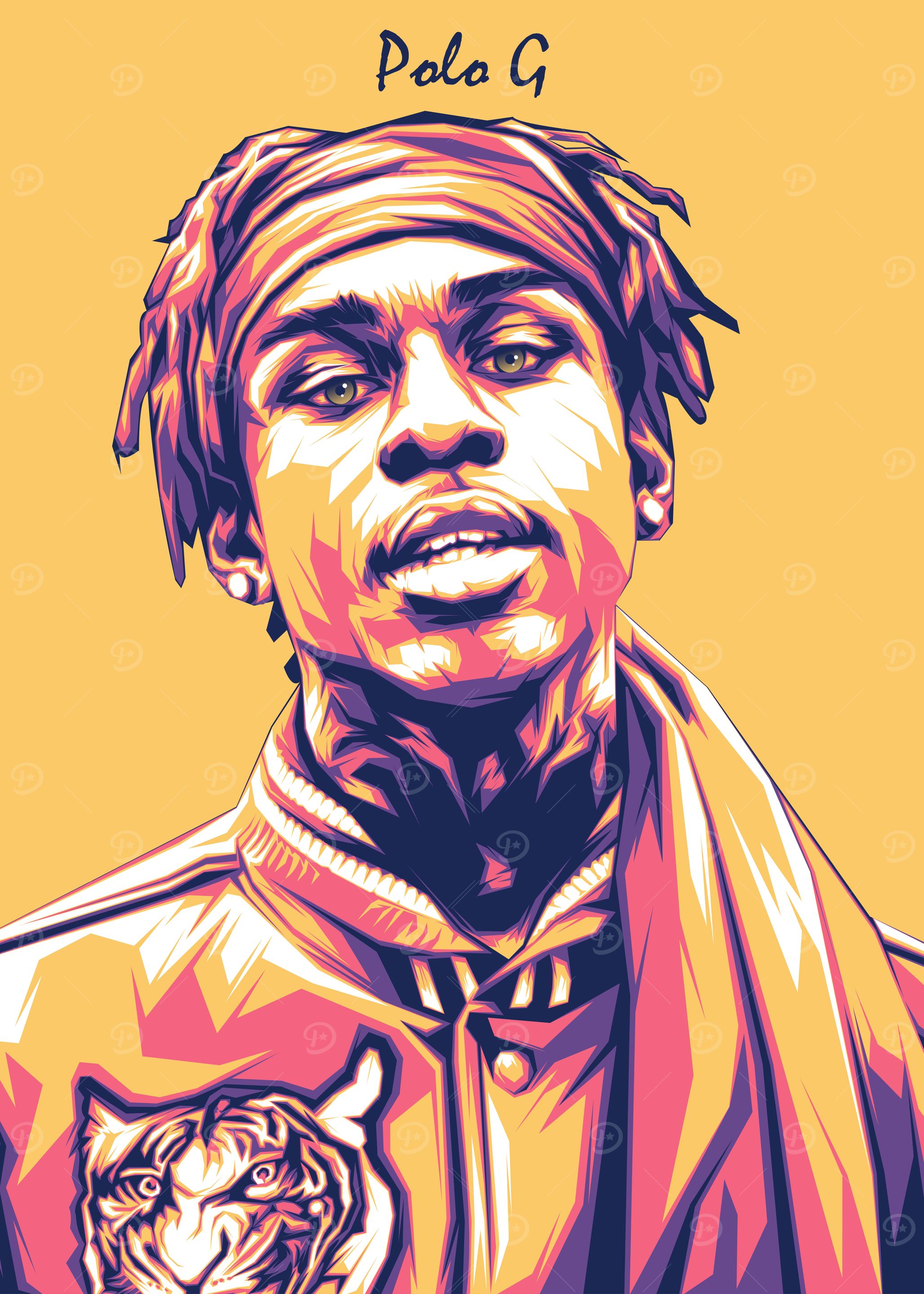 Polo G Retro Rapper