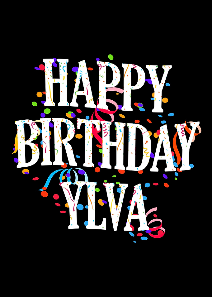 Happy Birthday Ylva