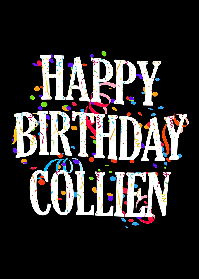 Happy Birthday Collien