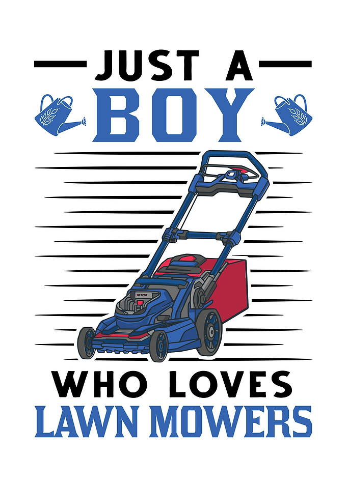 Just A Boy Who Loves Lawn
