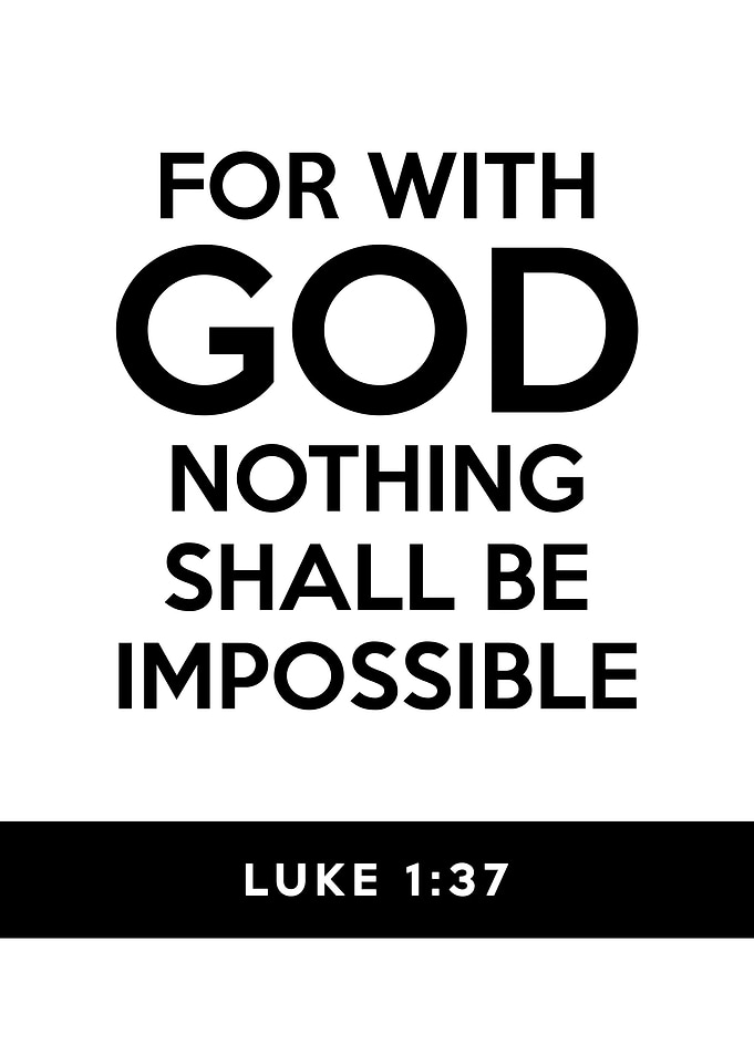 Luke 1 37