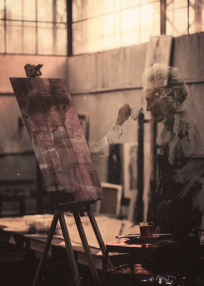 Passion Painting Poster