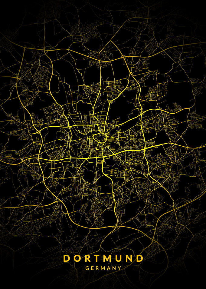 Dortmund Germany City Map