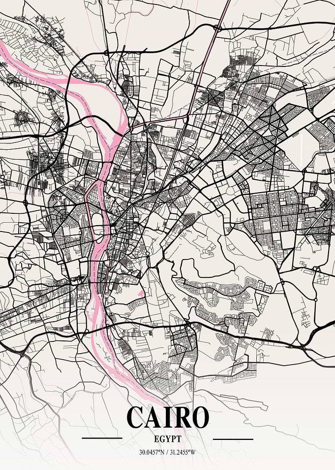 Cairo Neapolitan Map