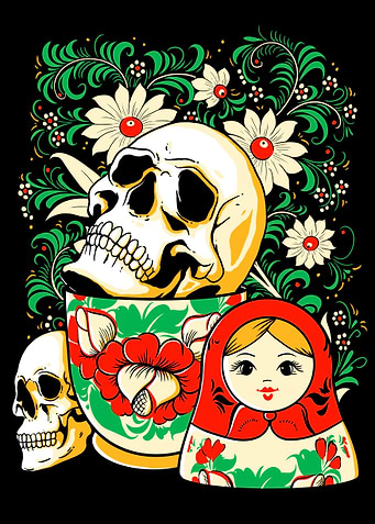 Skull matryoshka
