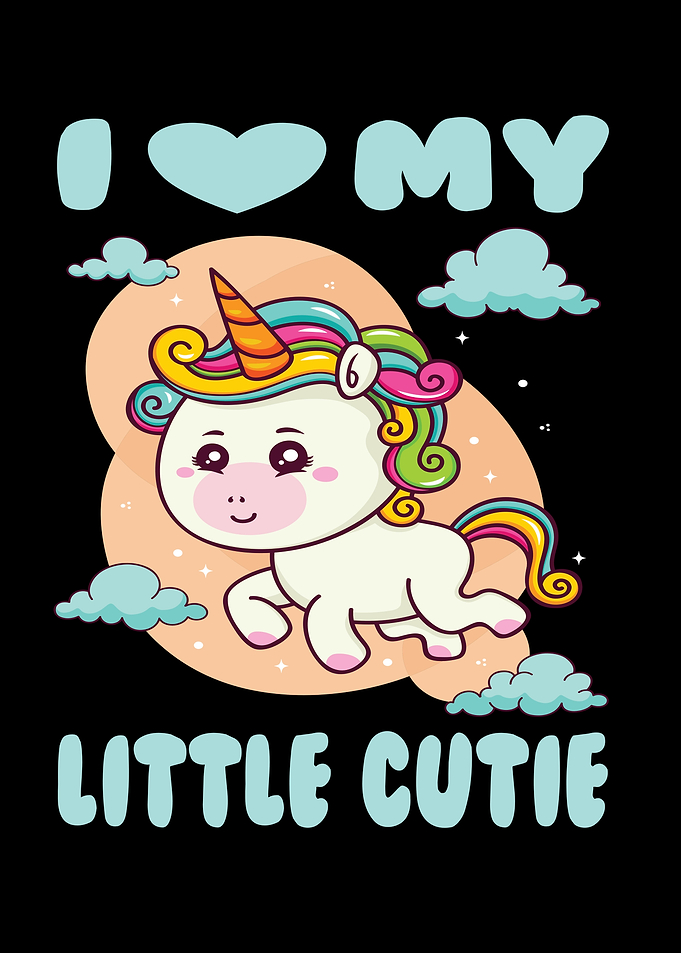 Unicorn Baby I Love My