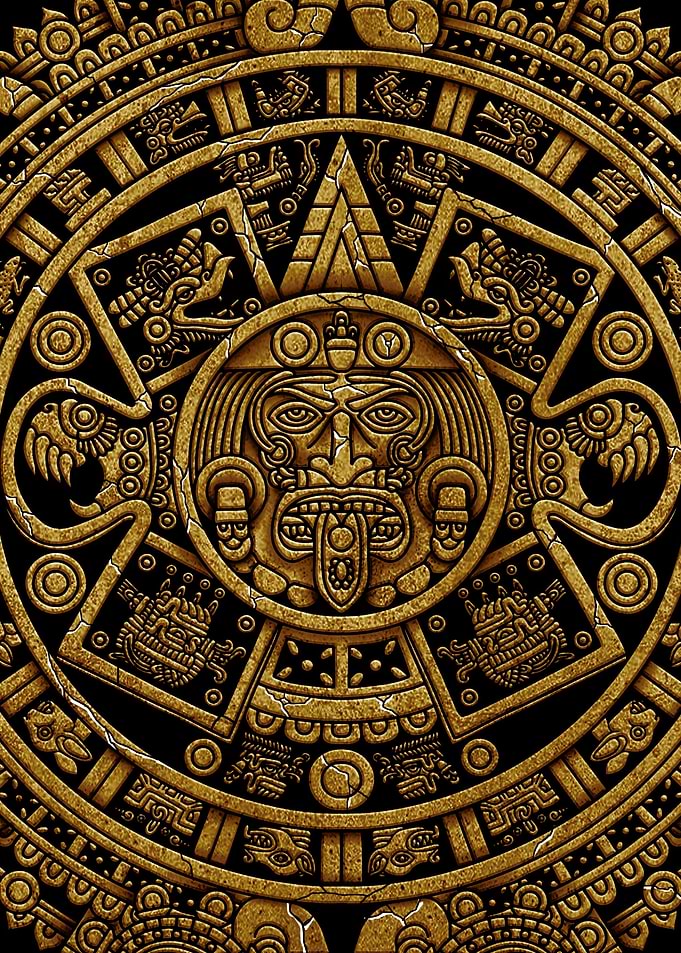 aztec calendar stone 2