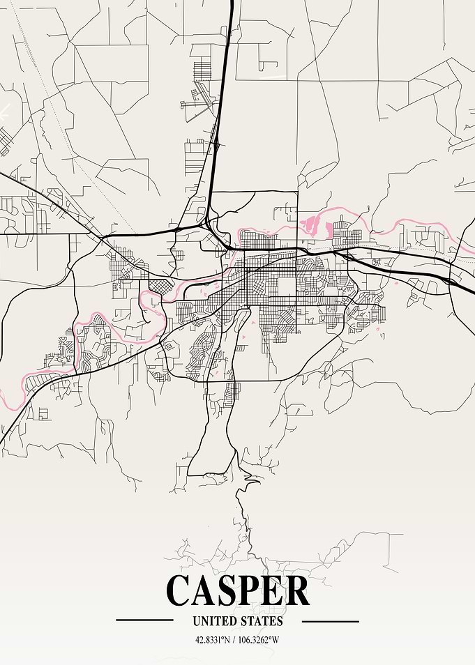 Casper Neapolitan Map