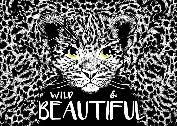 Cuete leopard fur